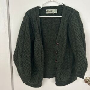 Aran Crafts Wool Cardigan